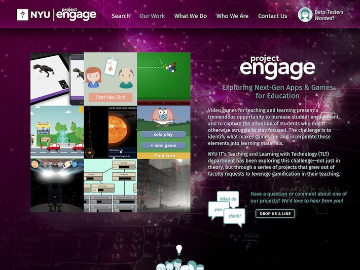 Project ENGAGE homepage